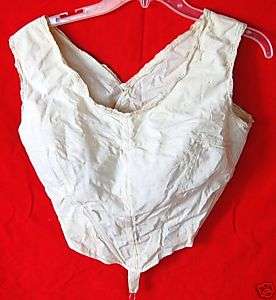 RARE Antique Padded Chamisole Bra Like Top 1800s  