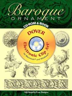  Ornamental Scrolls and Cartouches with CD ROM by 