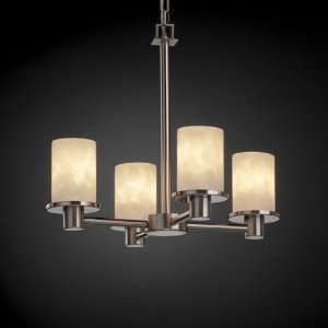  Justice Design Group CLD 8510 Rondo 4 Light Chandelier 