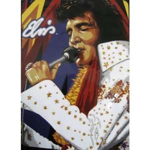  NEW ELVIS PRESLEY ROYAL PLUSH RASCHEL THROW