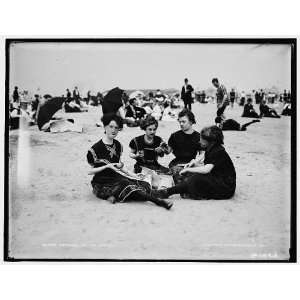  Picnicing on the beach