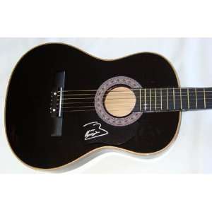 WWE Test Autographed Signed Guitar 