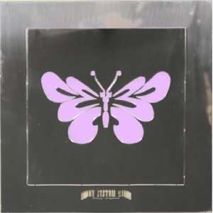  Stainless Steel Wall Art   Purple Butterfly   Stainless 