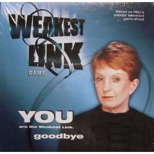  You Are the Weakest Link Board Game Toys & Games
