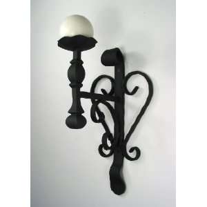  Notre Dame heart iron candle sconce