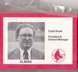1987 CAIN ELMIRA PIONEERS RED SOX MINOR LEAGUE SET RED  