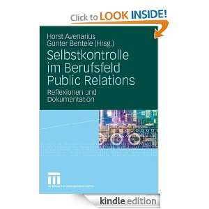   Edition) Horst Avenarius, Günter Bentele  Kindle Store
