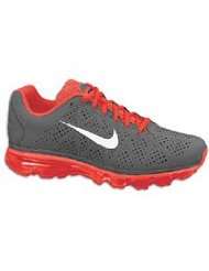 Nike Air Max 2011 Leather Dark Grey Action Red Mens Running 456325 101