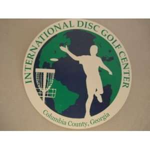  International Disc Golf Center Sticker Dynamic Discs 