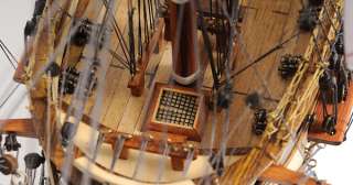 USS Constitution M Wooden Model Ship rosewood, mahogany  