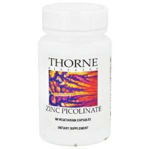  Thorne Research   Zinc Picolinate 15 mg.   60 Vegetarian 