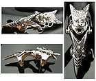 Punk EMO Biker Goth Satan Devil Armor Claw Ring TF103