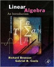   , (0120887843), Richard Bronson, Textbooks   