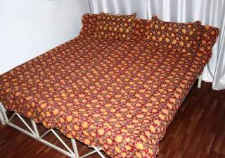Gift for Love One THROW BLANKET Double SIZE QUILT Comforter INDIAN 