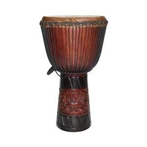   Tribal African Djembe, 25 26 Tall x 13 14 Head Musical Instruments