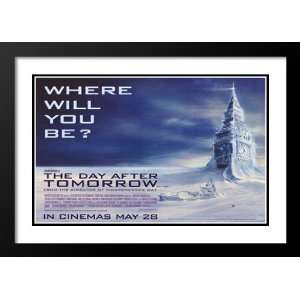 The Day After Tomorrow 32x45 Framed and Double Matted Movie Poster   C