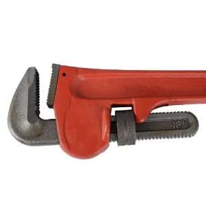  48 Steel Pipe Wrench With Handle Grip Heavy Duty Workshop 