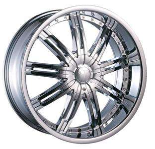 Wheels Rims Pkg 20 TRIPLE Chrome 5x110 5x114.3 U2 35  