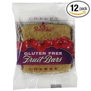 Betty Lous Cherry Fruit Bar Wheat Free Grocery & Gourmet Food