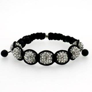 Disco Ball Bracelet 12mm 7 Ball Full Bling Unisex by Hip