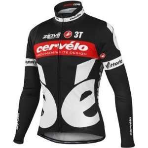  Castelli 2010 Mens Cervelo Thermal Cycling Jacket   black 