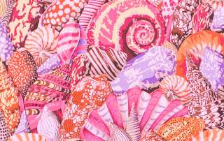 YARD Philip Jacobs SHELL MONTAGE Pink PJ37 Fabric  