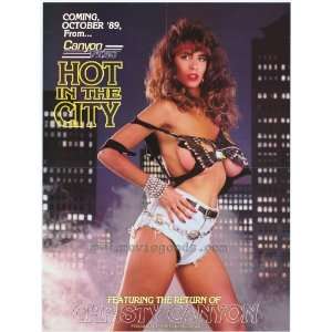  Hot In the City (1989) 27 x 40 Movie Poster Style A