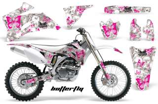 AMR RACING OFF ROAD BUTTERFLY GRAPHIC DECAL KIT YAMAHA YZ 250/450 F 06 
