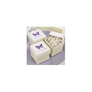   boxes w/ design and pers.   cream shimmer