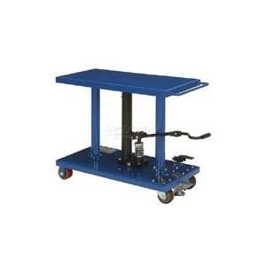 Work Positioning Post Lift Table Foot Control 1000 Lb. Capacity 