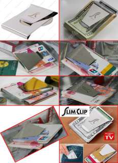 Stainless Steel Pocket Money/Credit Card Clip/Wallet  