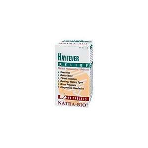  Hayfever Relief   90 tabs., (Natra Bio) Health & Personal 