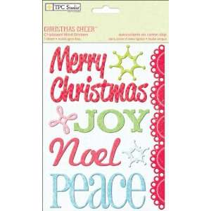  Christmas Cheer Chipboard Stickers, Words   898414 Patio 