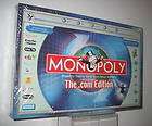 monopoly the com edition board game play  yahoo buy