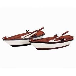  Lemax Accessory   Wooden Rowboats #14630 set of 2 