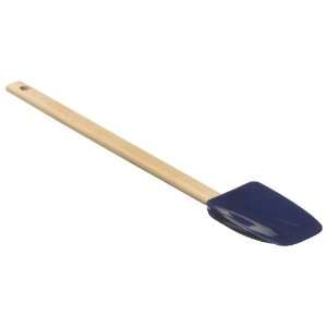  SiliconeZone Small Wood Spoon, Blue