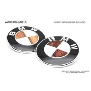   Emblems  7 Piece Kit For Any BMW  9pcs for Z3 Z4  Wood  Dark Wood