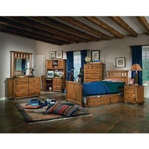    American Woodcrafters Timberline Double Dresser