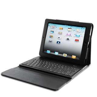 Leather Case for iPad 2   Removable Bluetooth Keyboard  