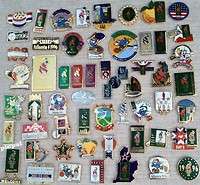 Lot of 56 Olympic Pins~Atlanta 1996~Traders for 2012 Olympics London 