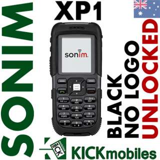 NEW SONIM XP1 BLACK RUGGED TOUGH PHONE FACTORY UNLOCKED  