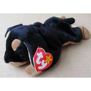  TY Beanie Babies Doby the Dog Stuffed Animal Plush Toy   8 
