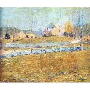   Oil Reproduction   Ernest Lawson   24 x 20 inches   Abandoned Farm