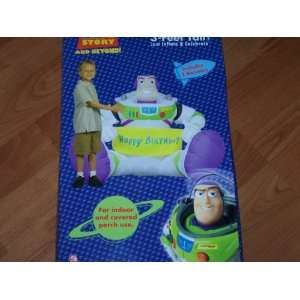   TOY STORY AND BEYOND BUZZ LIGHTYEAR 3 FOOT INFLATABLE Toys & Games
