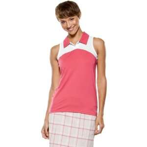 Oakley Wack Polo Womens Sleeveless Sportswear Shirt   Bright Fuchsia 