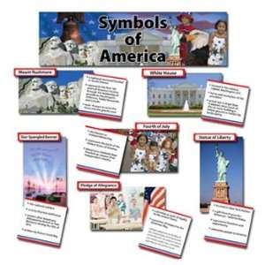  9 Pack CREATIVE TEACHING PRESS SYMBOLS OF AMERICA MINI BB 