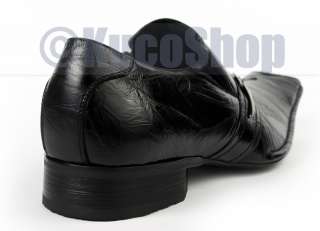 Aldo Men Dress Shoes Italian Style Black Buckle 12  