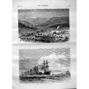  1870 BATTLEFIELD WOERTH FRENCH SHIPS HELIGOLAND WAR