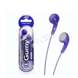 Purple JVC Gumy Earphones Headphones For  Mp4  