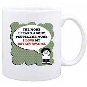   People , The More I Love My Boykin Spaniel  Mug Dog